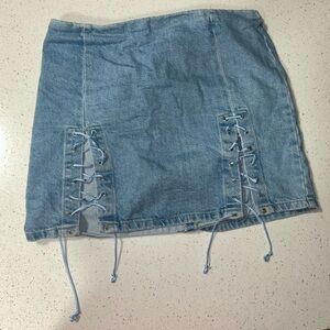 Urban Outfitters Blue Denim Mini Skirt